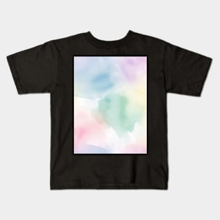 Colorful Watercolor Pattern - 08 Kids T-Shirt